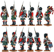 Load image into Gallery viewer, British Napoleonic Highlanders Flank Companies 28mm