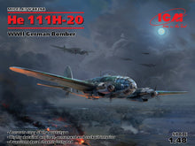 Load image into Gallery viewer, He 111H-20 WWII German Bomber 1:48