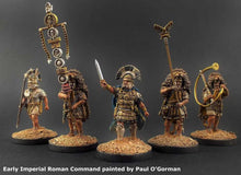Load image into Gallery viewer, Early Imperial Roman Legionaries Advancing 28mm