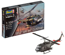 Load image into Gallery viewer, Bell UH-1H Gunship 1:100