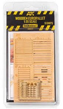 Load image into Gallery viewer, Laser Cut Wooden Europallet 1:35 (5 Units)