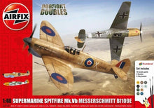 Load image into Gallery viewer, Supermarine Spitfire Mk.Vb & Messerschmitt Bf109E Dogfight Doubles 1:48