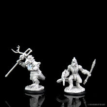 Load image into Gallery viewer, D&D Nolzurs Marvelous Miniatures: Lizardfolk & Lizardfolk Shaman