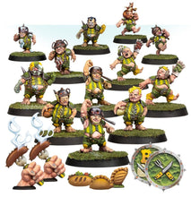 Load image into Gallery viewer, BLOOD BOWL: Halfling Blood Bowl Team – Greenfield Grasshuggers