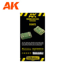 Load image into Gallery viewer, Laser Cut Wooden Box 005 1:35 (9 Units)