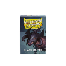 Load image into Gallery viewer, Dragonshield Standard Size Outer Sleeves 100pk - Matte Black