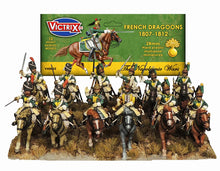 Load image into Gallery viewer, French Napoleonic Dragoons 1807-1812 28mm