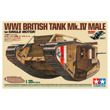 Load image into Gallery viewer, WWI British Tank MkIV Male (w/single motor)