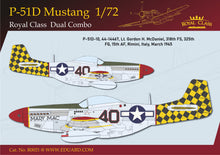 Load image into Gallery viewer, North-American P-51D MUSTANG DUAL COMBO 1:72 ROYAL CLASS