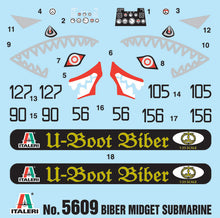 Load image into Gallery viewer, Biber Midget Submarine 1:35 scale