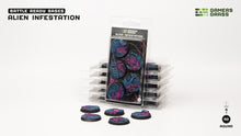 Load image into Gallery viewer, Alien Infestation Bases - Round 40mm (x5)