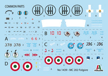 Load image into Gallery viewer, MC.202 Folgore 1:72