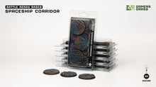 Load image into Gallery viewer, Spaceship Corridor Bases - Round 50mm (x3)
