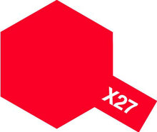 Load image into Gallery viewer, X27 Clear Red Acrylic paint