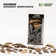 Load image into Gallery viewer, Basing Bits - Sandbag Barricades