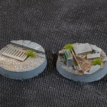 Load image into Gallery viewer, Urban Warfare Bases - Round 25mm (x10)