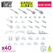 Load image into Gallery viewer, Resin Bits - Blood Splashes 1/48 scale
