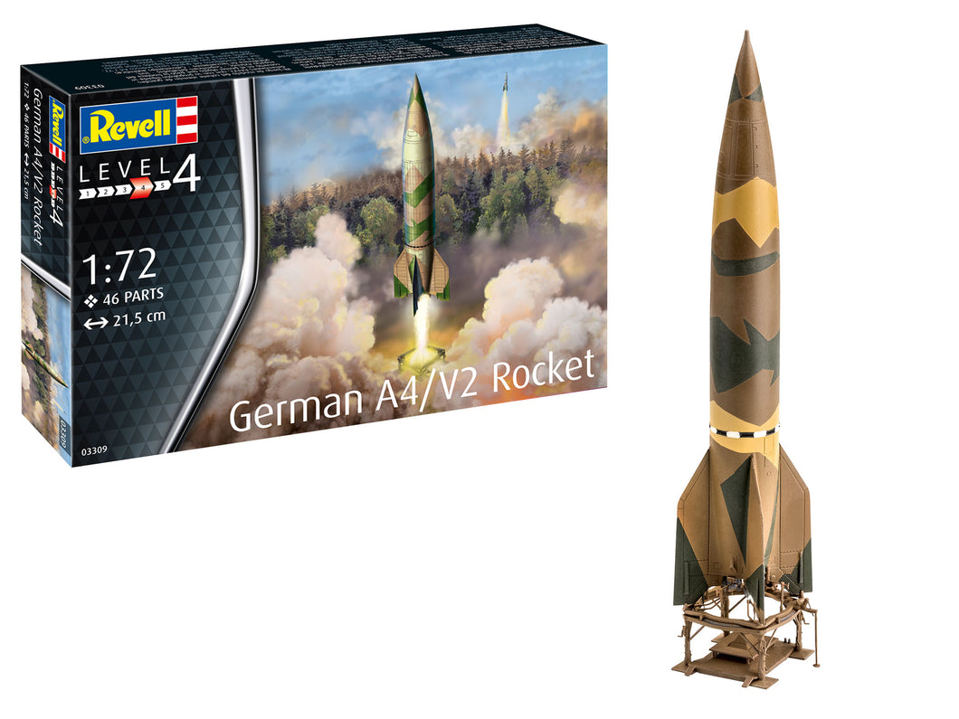 German A4/V2 Rocket 1:72