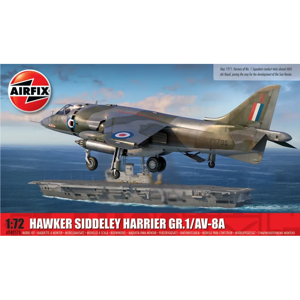 Hawker Siddley Harrier GR.1/AV-8A 1:72
