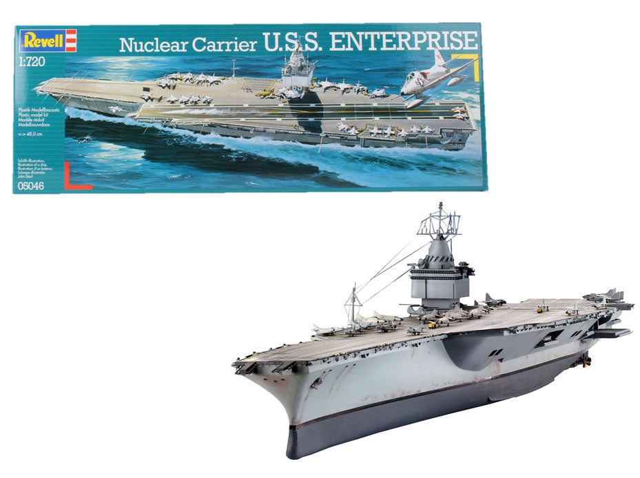 Nuclear Carrier USS Enterprise 1:720