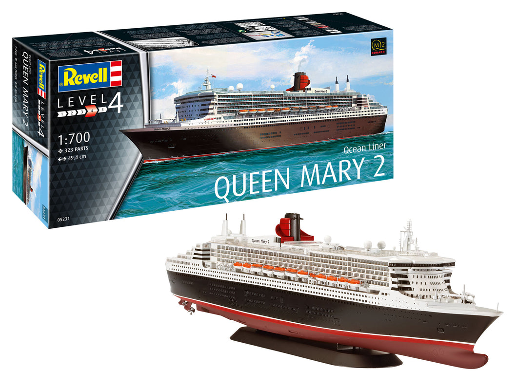 Queen Mary 2 1:700