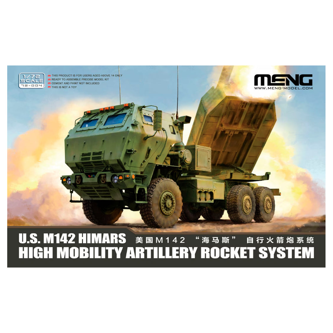 U.S. M142 Himars High Mobility Artillery Rocket System 1:72scale