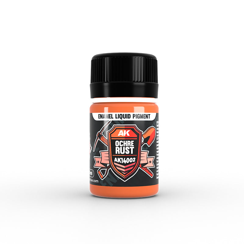 Enamel Liquid Pigment - Ochre Rust 35ml