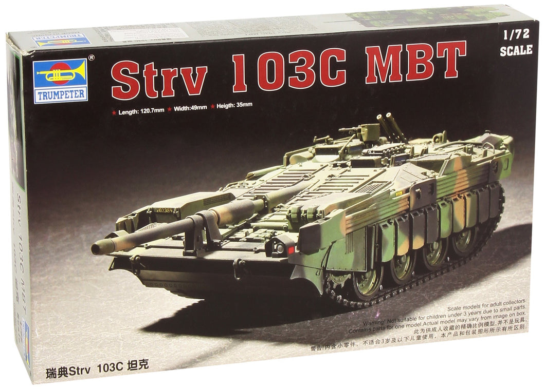 Swedish Strv103C Main Battle Tank 1:72