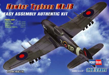 Hawker Typhoon Mk.IB 1:72