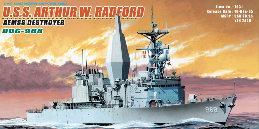 USS Arthur W. Radford DDG-968 1:700