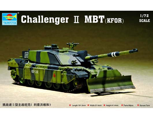 British Challenger 2 MBT (KFOR) 1:72