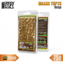 Load image into Gallery viewer, Grass TUFTS - 12mm self-adhesive - Beige
