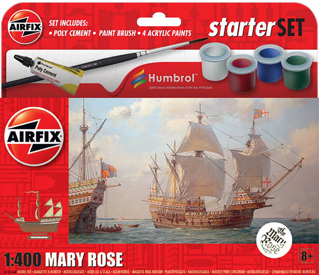 Mary Rose Starter Set (Small) 1:400 scale