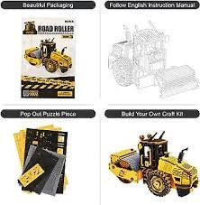 ROKR Road Roller Wooden Kit
