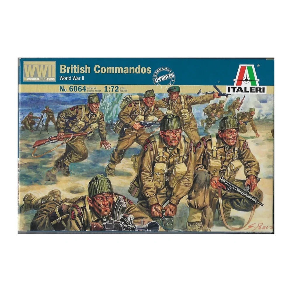 British Commandos (WWII) 1:72 scale