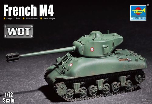 French M4 Sherman 1:72
