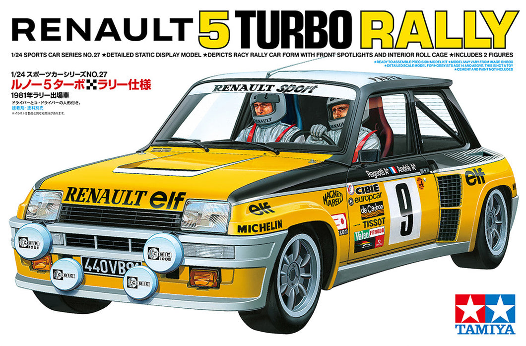 Renault 5 Turbo Rally 1:24