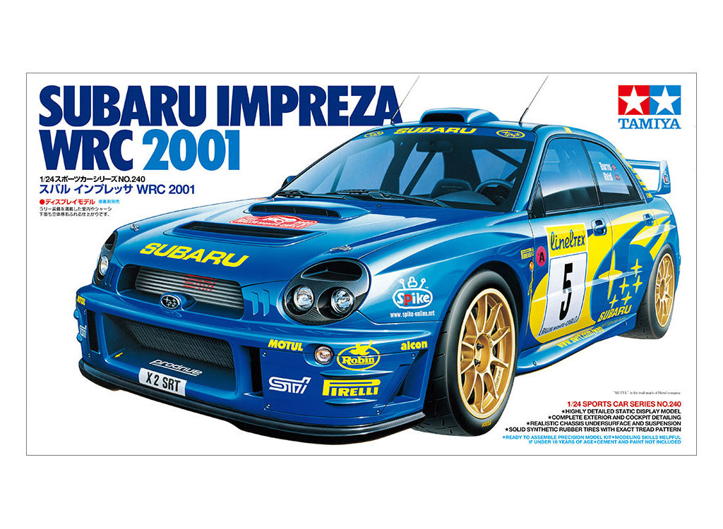 Subaru Impreza WRC 2001 1:24