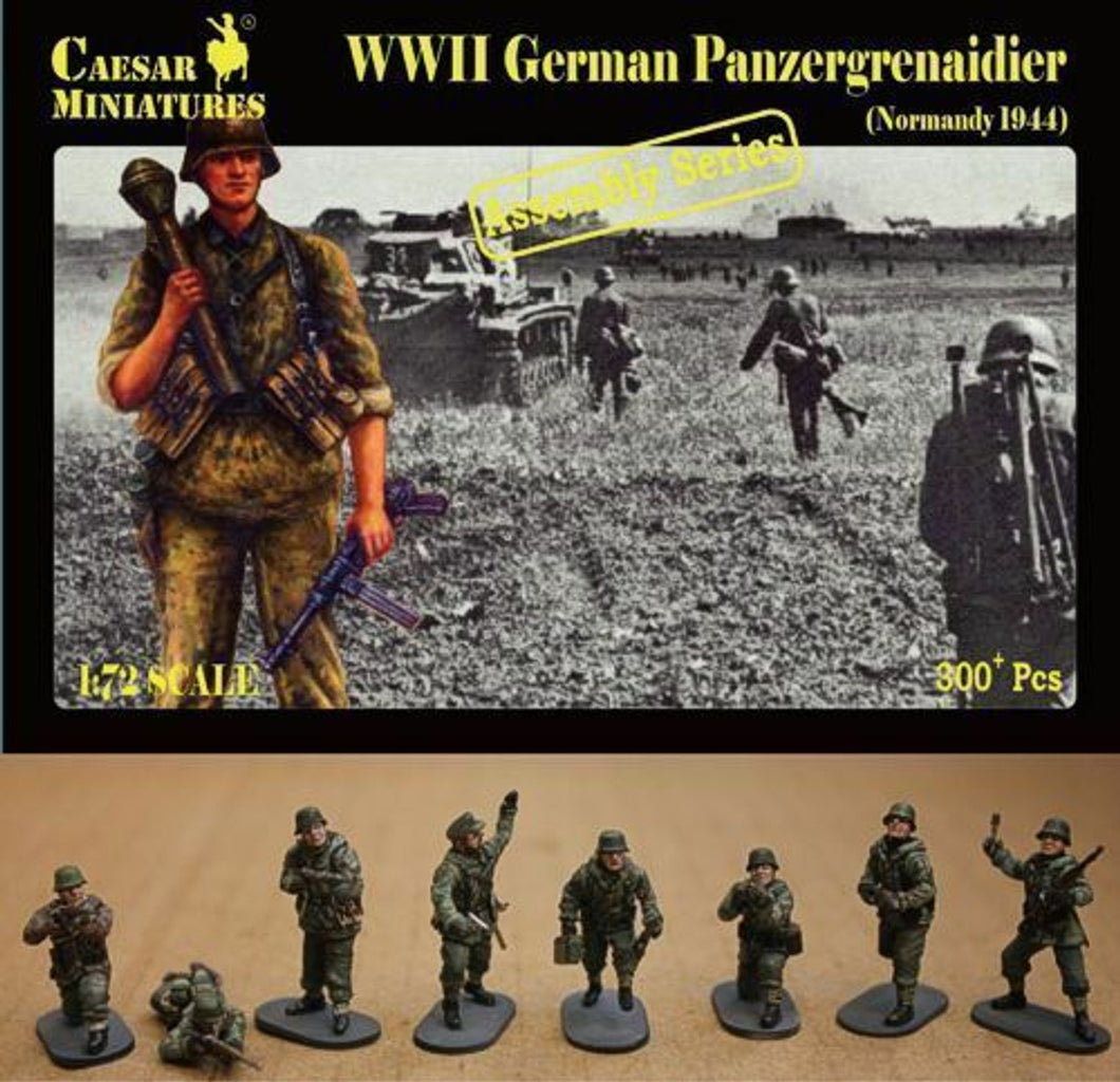 WWII German Panzergrenadier (Normandy 1944) 1:72 Caesar Miniatures