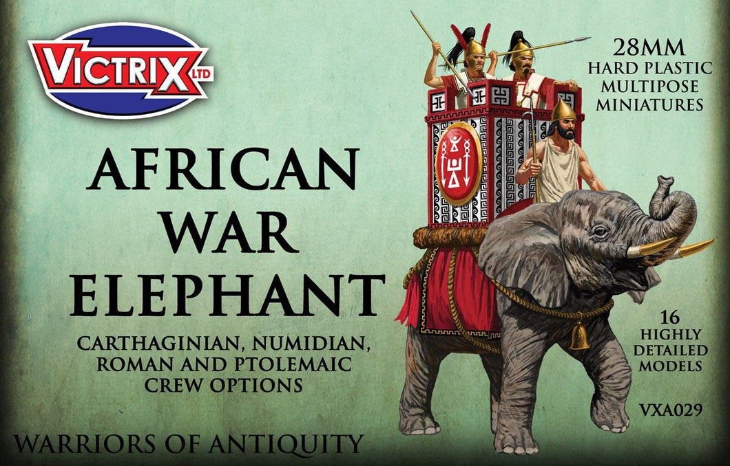 African War Elephant 28mm