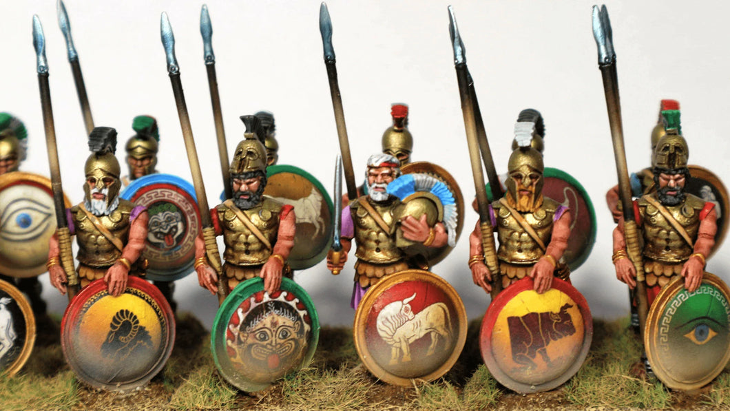 Athenian Armoured Hoplites 5th to 3rd Century BCE 28mm