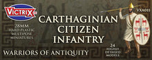 Load image into Gallery viewer, Carthaginian Citizen Infantry 28mm
