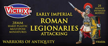 Load image into Gallery viewer, Early Imperial Roman Legionaries Attacking 28mm
