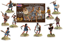 Load image into Gallery viewer, Greek Peltasts, Javelin Men and Slingers 28mm
