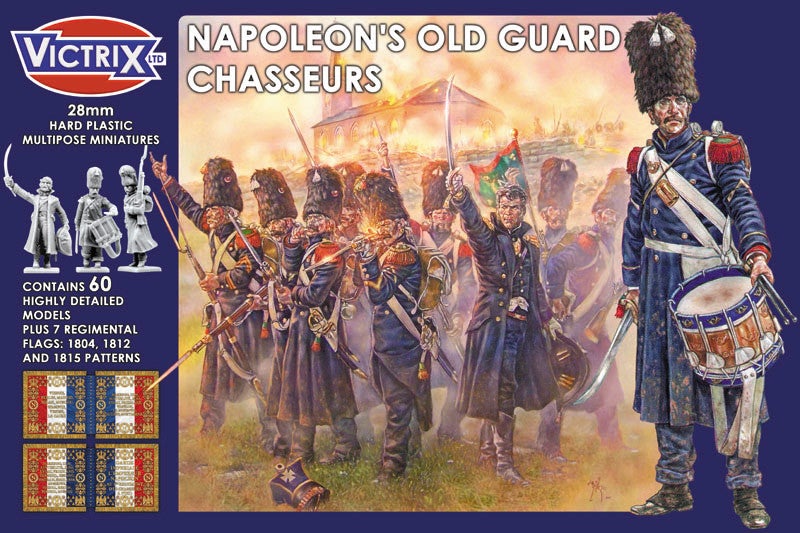 Napoleon's French Old Guard Chasseurs 28mm