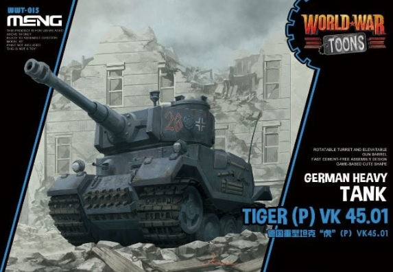 German Heavy Tank Tiger (P) VK 45.01 (Toon Model)