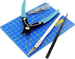 Modelcraft Plastic Modelling Tool Set (9 Pieces)