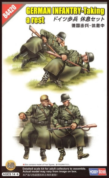 German Infantry - Taking a rest 1:35