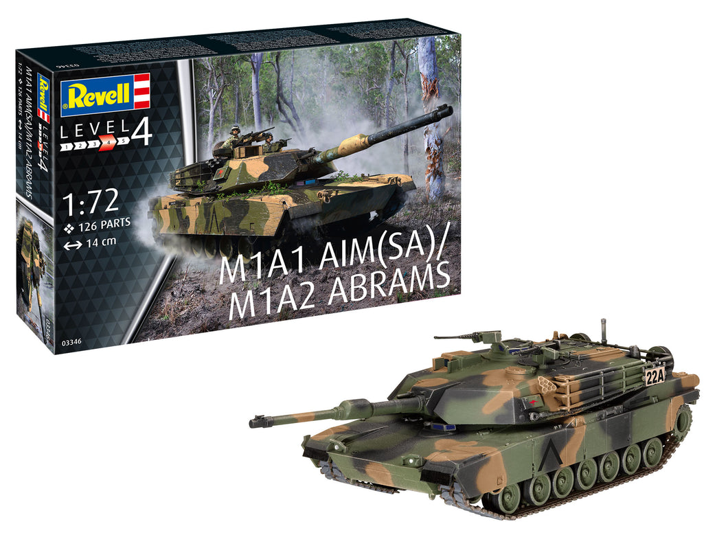 M1A2 Abrams 1:72 scale