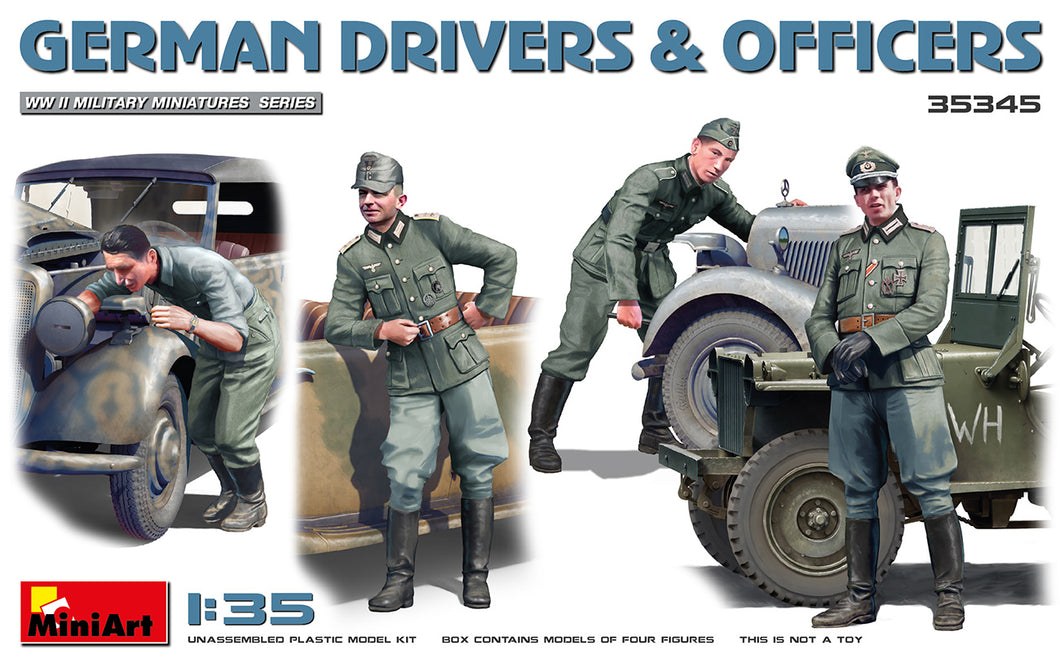 German Drivers and Officers 1:35